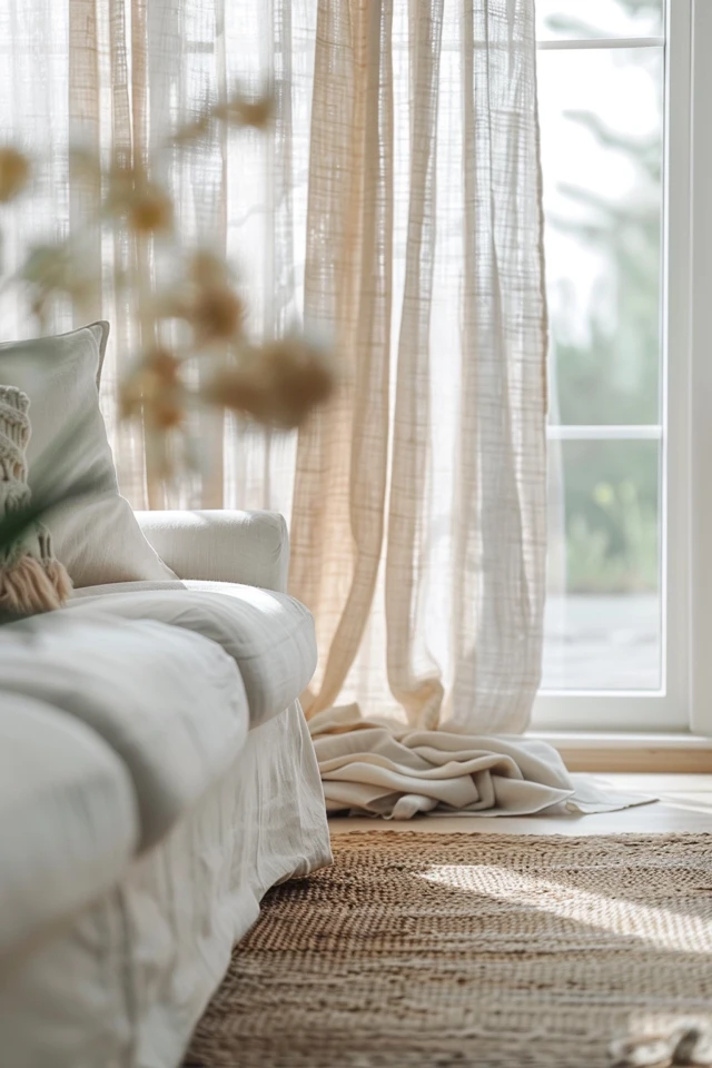 Hand-Washing Delicate Linen Curtains
