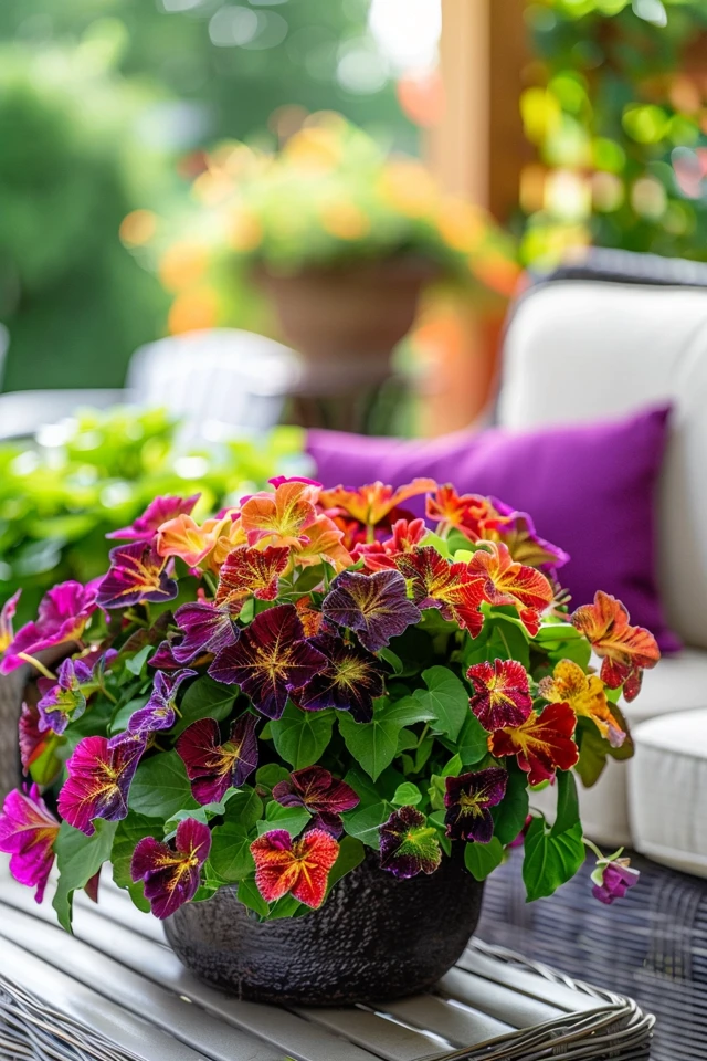 Colorful Coleus Borders: Defining Your Garden Beds with Vibrant Foliage