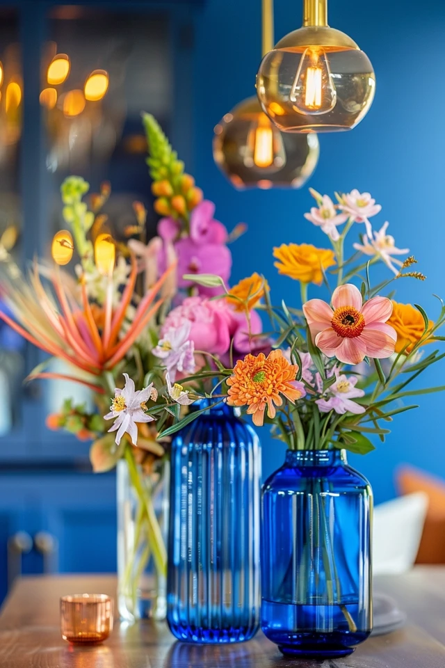 How to Incorporate Blue in Your Dining Room