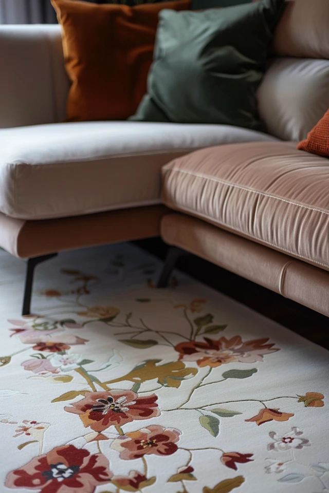 Tips for Coordinating Area Rugs in Adjoining Rooms or Open Floor Plans