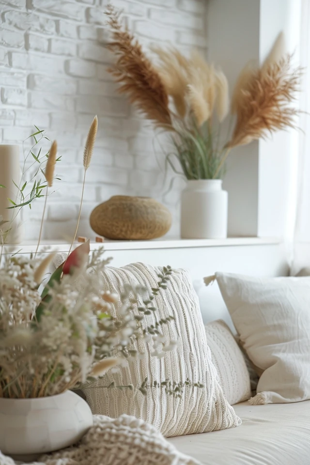 Picture Ledges with Art and Photos