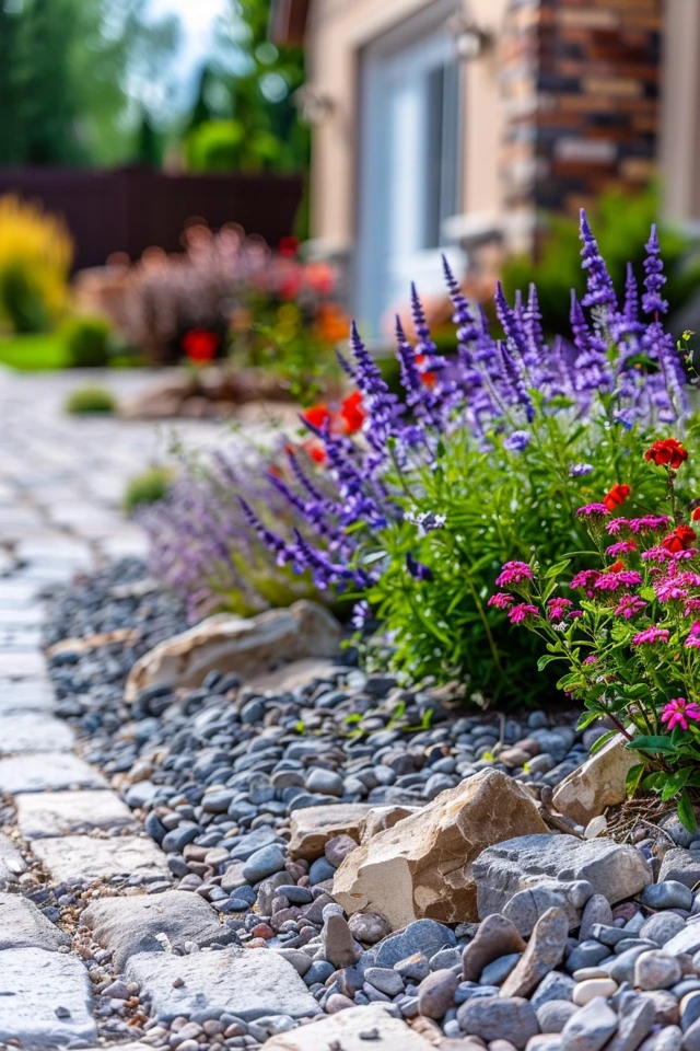Rock Landscaping Ideas for Your Front Yard