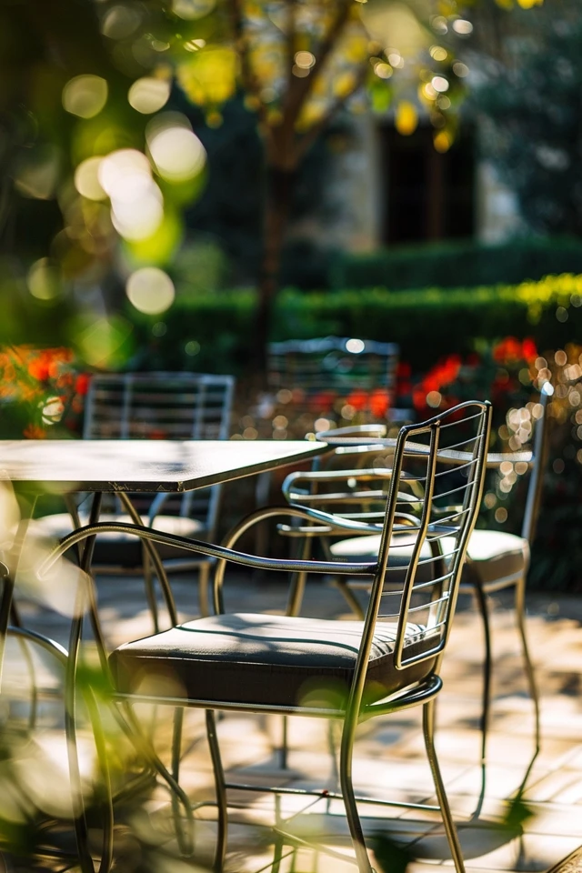 Cleaning and Dusting Aluminum Patio Furniture