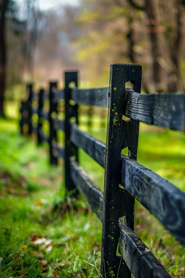 Types of Wood Farm Fences