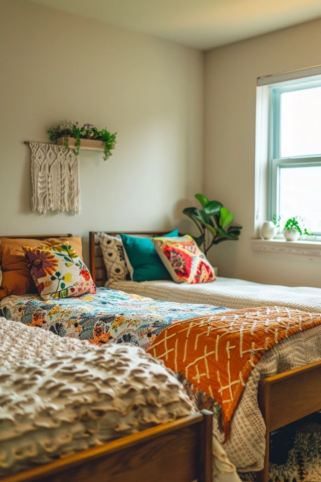 Placing Two Beds Side by Side