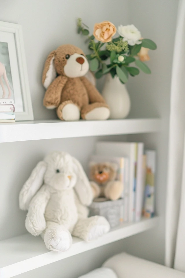 Creative Nursery Shelf Ideas for Displaying Books and Toys