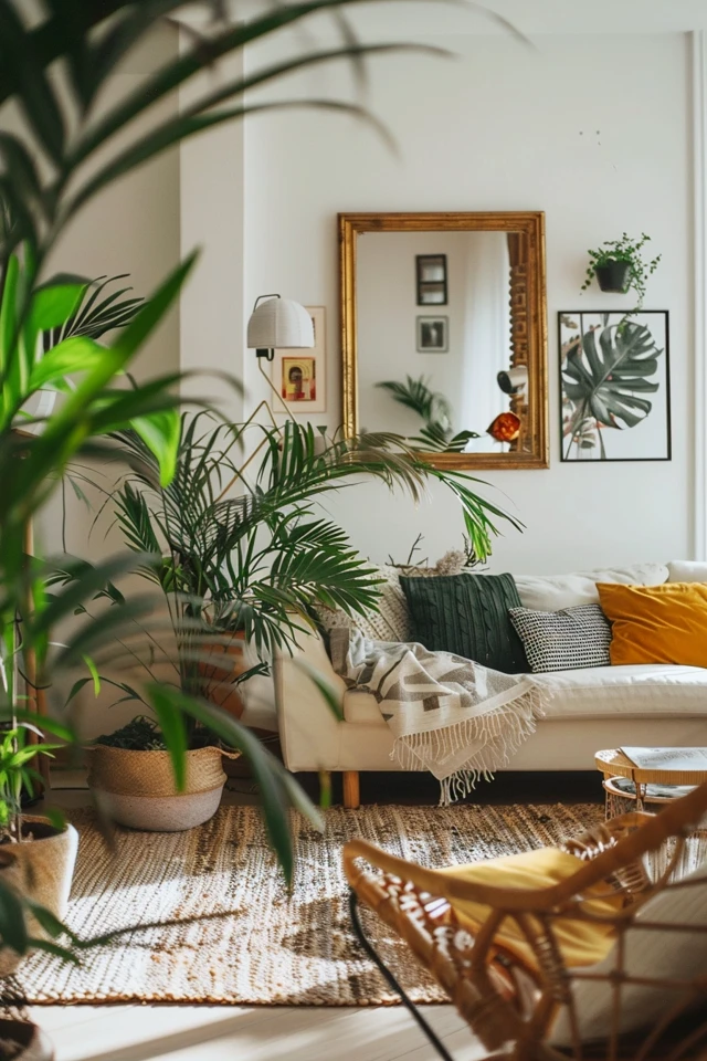 Ideas for Decorating a Long Wall in a Living Room