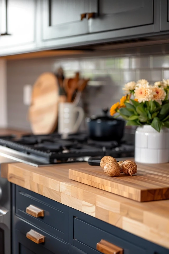 Popular Butcher Block Backsplash Designs
