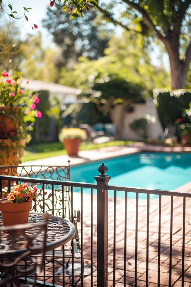Refreshing Pool Fence Ideas for Your Backyard