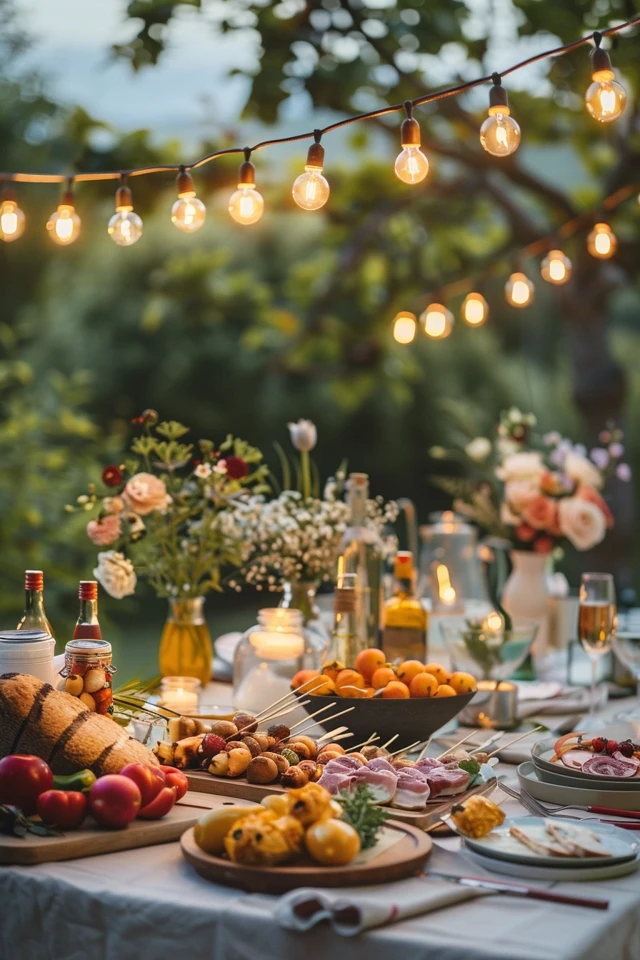 DIY Barbecue Table Ideas