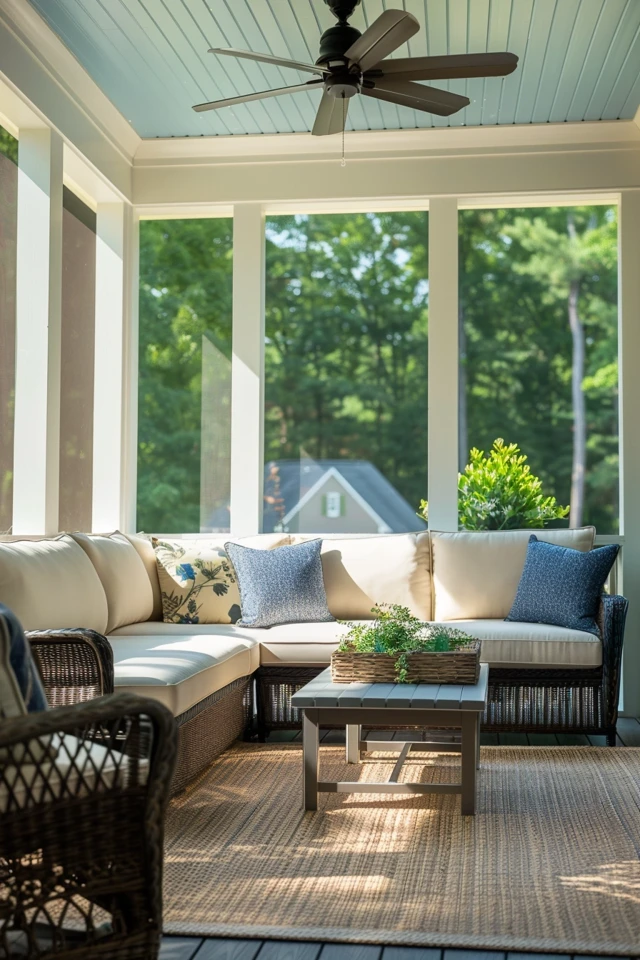 How To Keep Pollen Off A Screened Porch: Allergy Reduction - photo 2