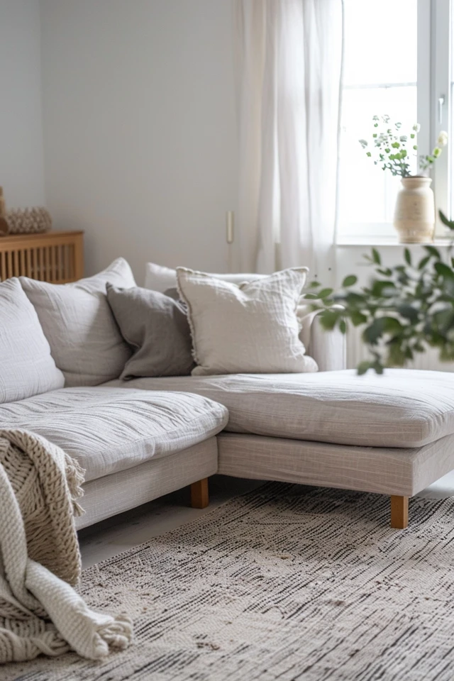 Rug Placement With Sectional Couch: Leave Room for Legs