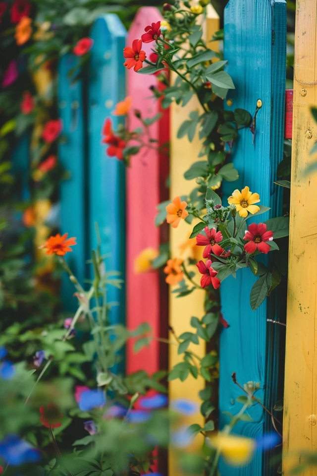 Creative Painted Fence Ideas to Transform Your Yard