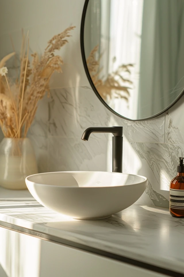 DIY Mirror Cleaning with Vinegar Solution