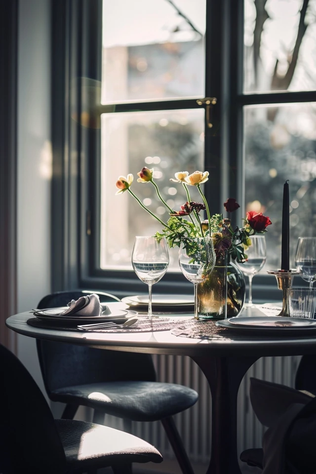 Table Linens and Charger Plates for a Polished Look