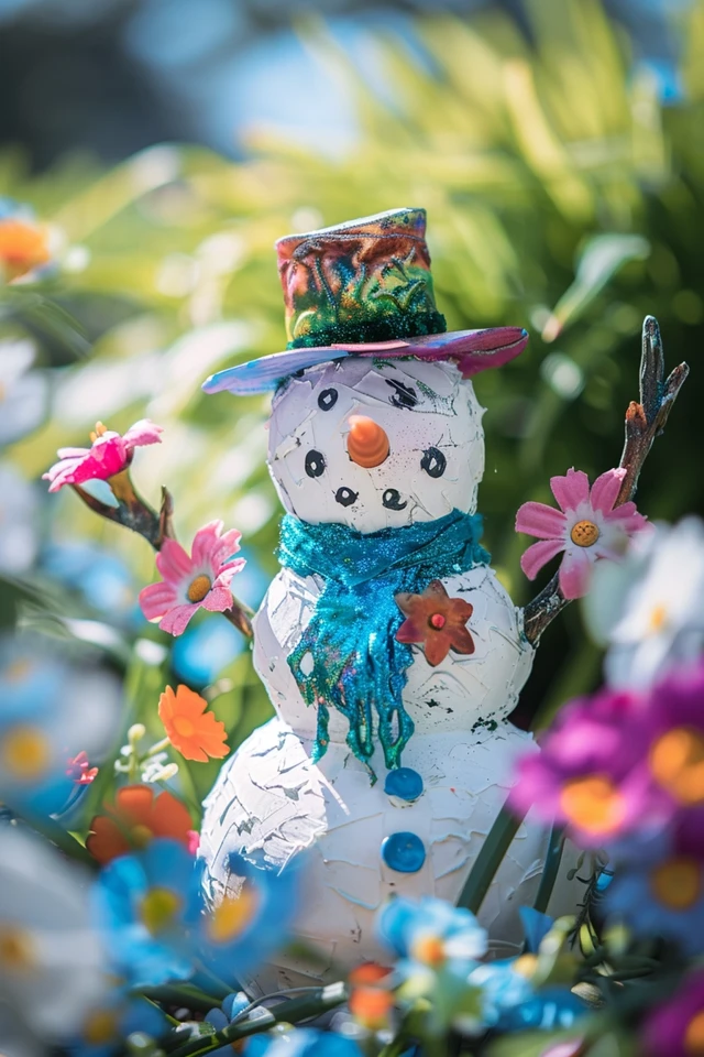 Easy and Fun Snowman Crafts for Kids and Adults