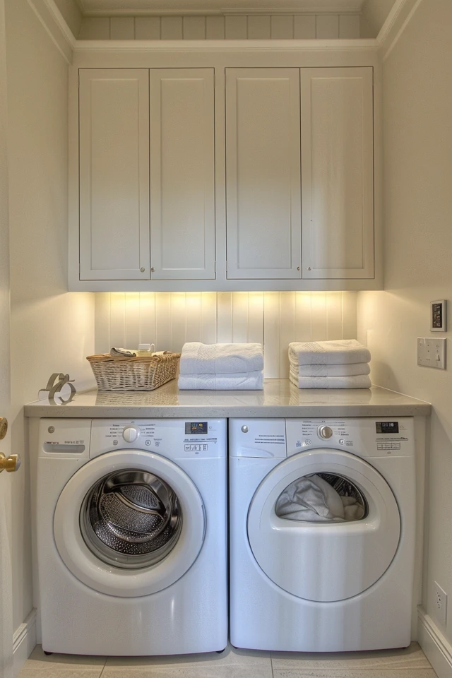 Stacking Washer and Dryer