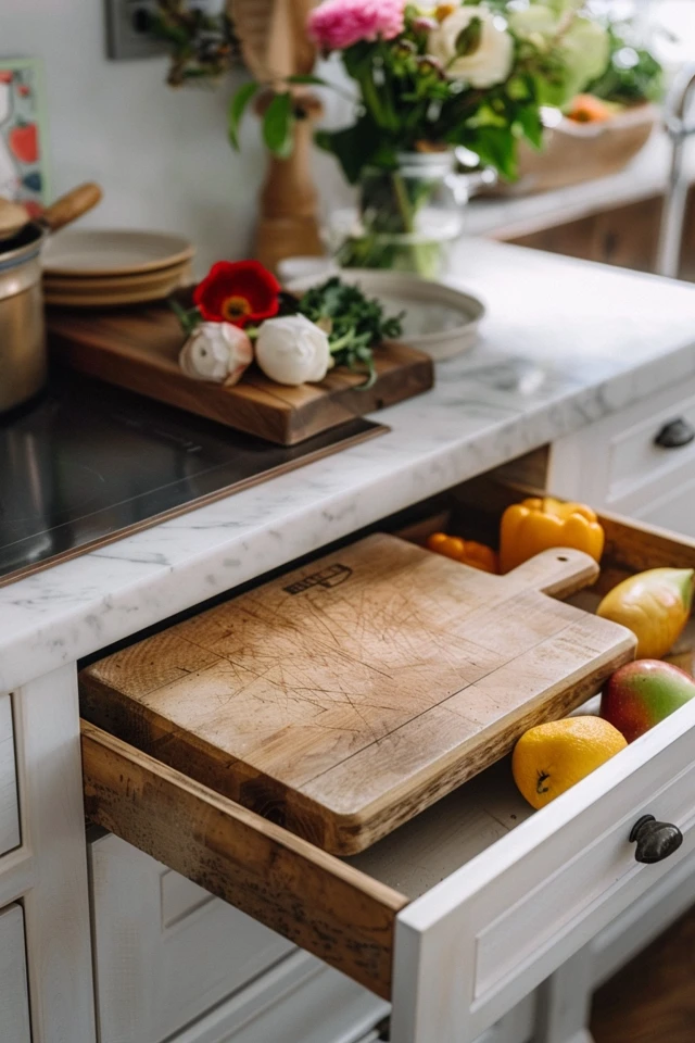 Organizing and Displaying Cutting Boards in Unique Ways.