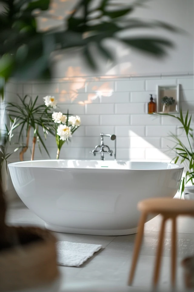 How To Put A Bathtub In A Small Bathroom: Space-Saving Bath Solutions