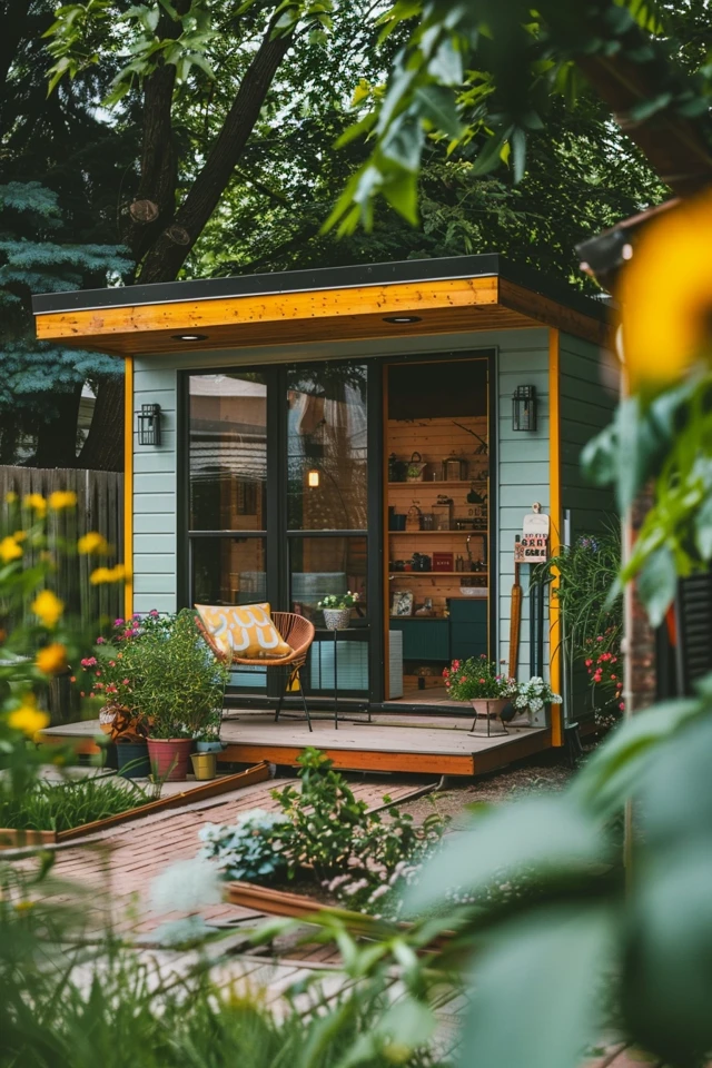 DIY Small Shed Designs for Outdoor Entertainment