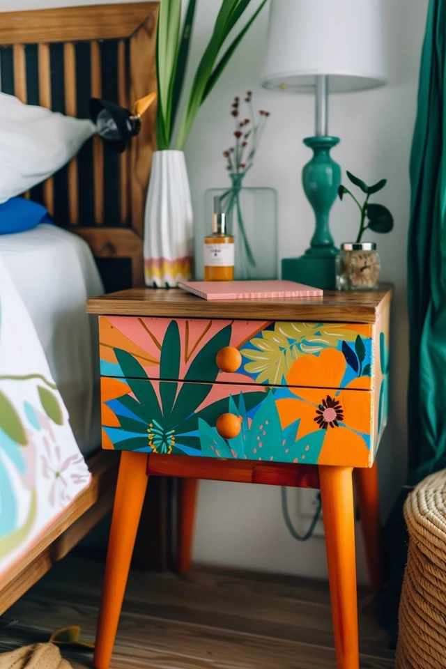 Transforming Dated Nightstands into Trendy Pieces