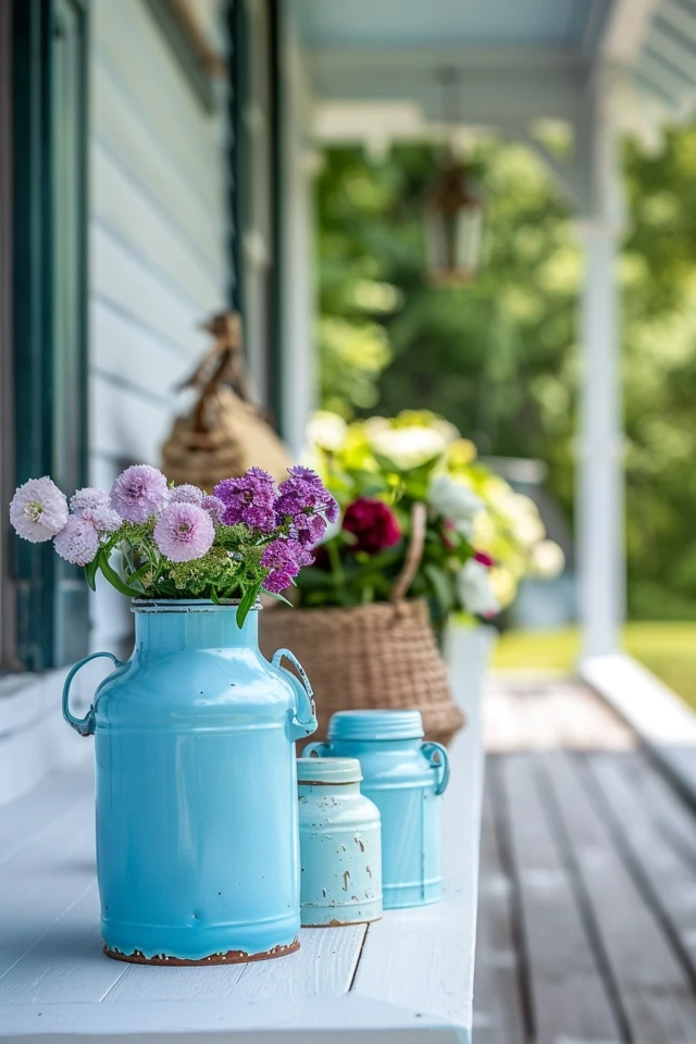 Materials and Prep Work for Milk Can Decor