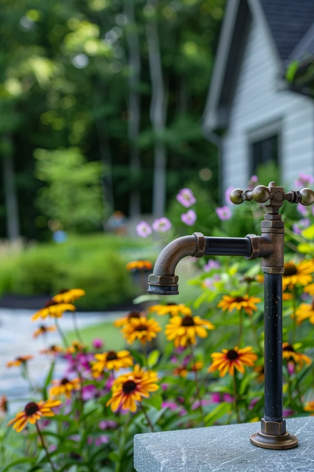 Creative Outdoor Spigot Ideas for Your Garden
