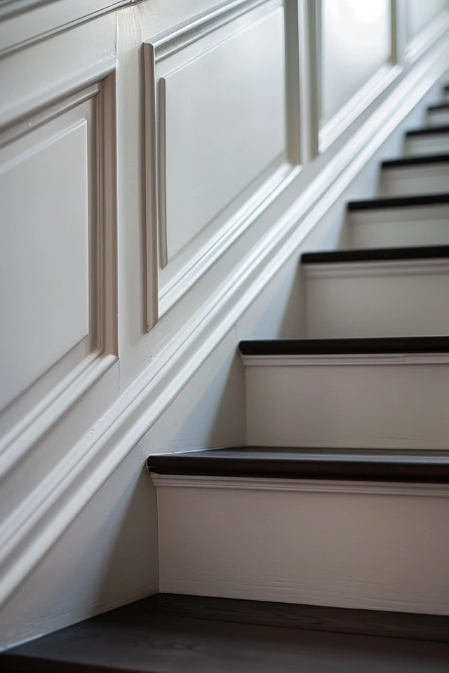 Stair Trim Molding Ideas for Elegant Home Accents