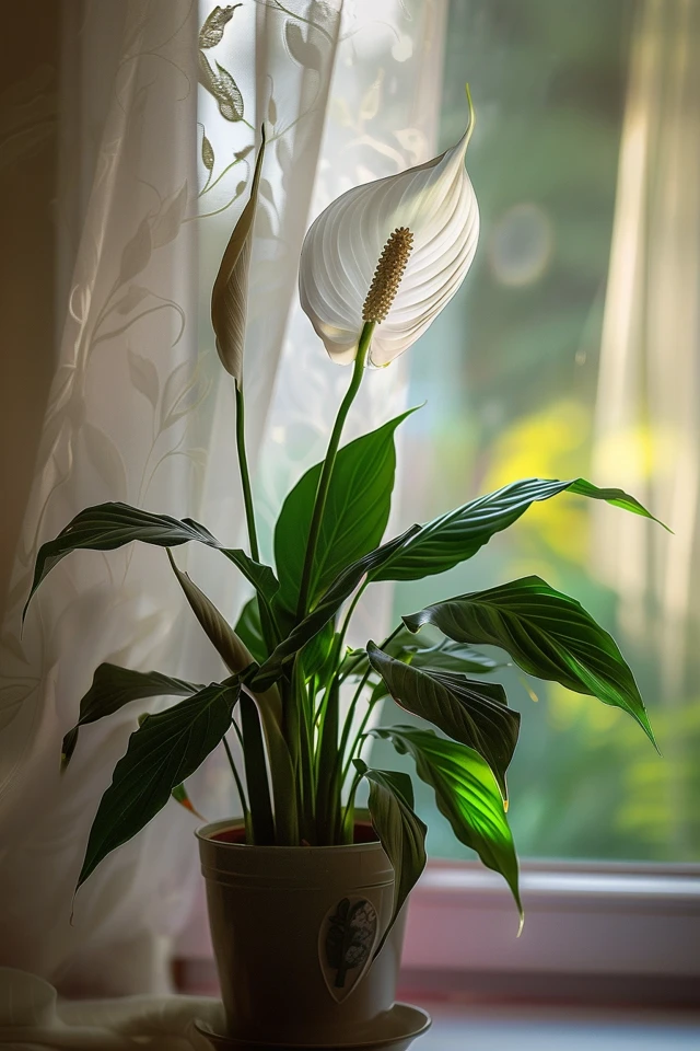 How to Deadhead and Trim Peace Lily Flowers and Leaves