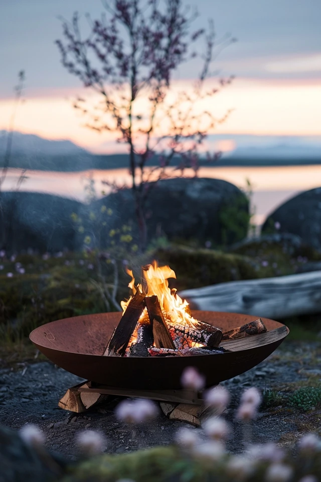 Rustic Fire Pit Ideas to Add Charm to Your Landscape