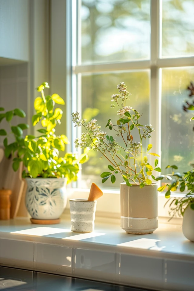 Fresh Kitchen Windowsill Decor Ideas to Inspire - photo 2