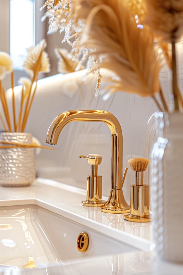 How to Incorporate Gold Bathroom Fixtures in Different Bathroom Styles