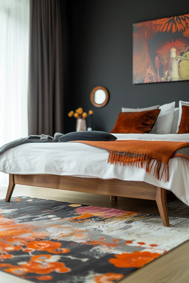 Rug Placement Options for Under the Bed