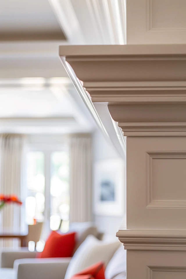 Visual Example: Matching Crown Molding Styles for a Cohesive Look