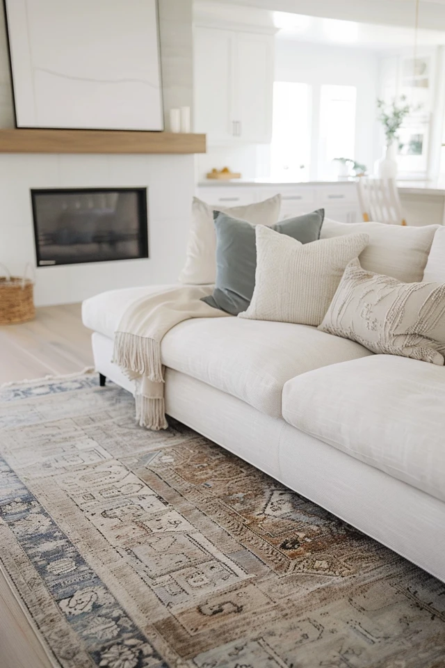 Coordinating Rugs in Open Floor Plans