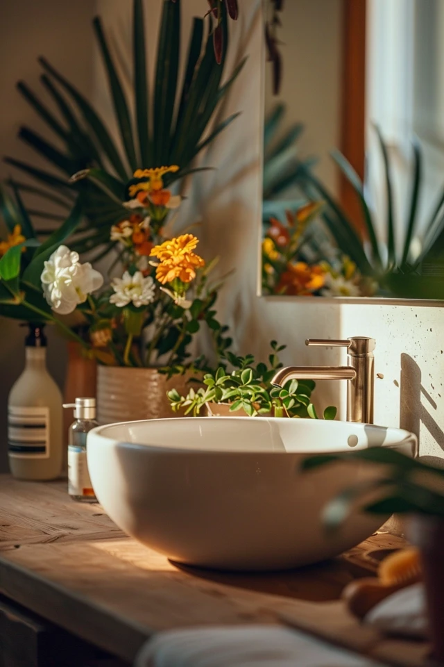 Earthy Bathroom Ideas for a Natural Oasis Retreat