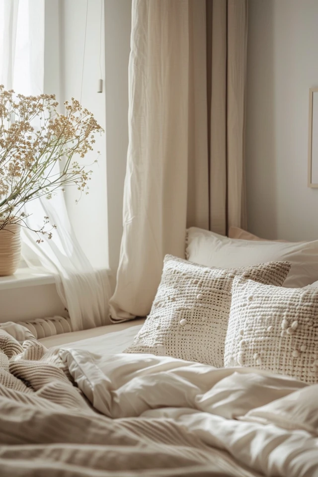 Decorating with Beige in Large Bedrooms
