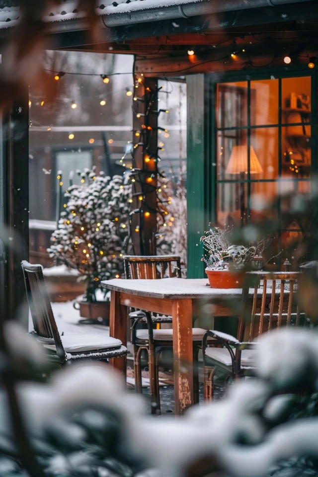 Cozy Winter Patio Ideas for Chilly Evenings