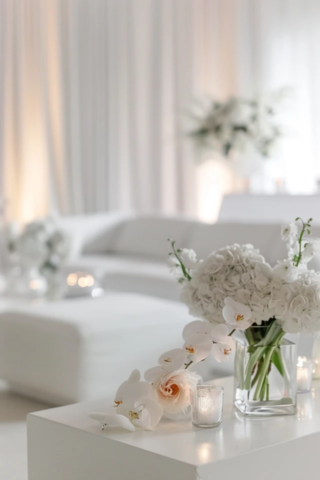 All White Decorating – Elegant Ideas for a Party