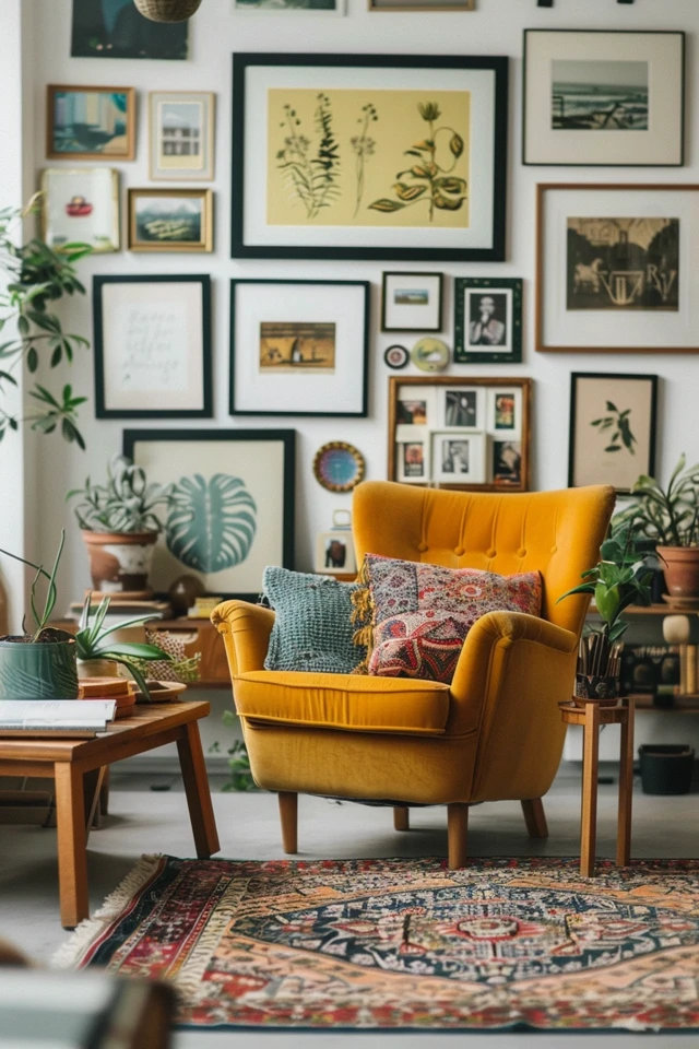 How To Curate A Gallery Wall: Artistic Display