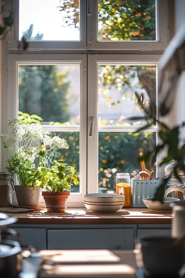How To Decorate A Kitchen Window: Styling Tips