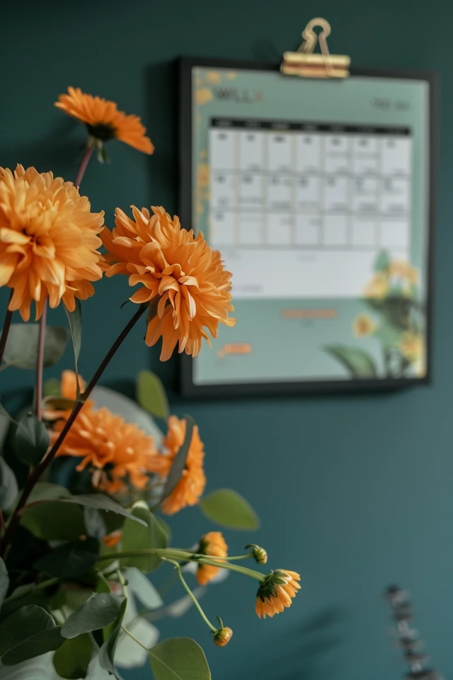 How To Use A Wall Calendar: Organizational Tips