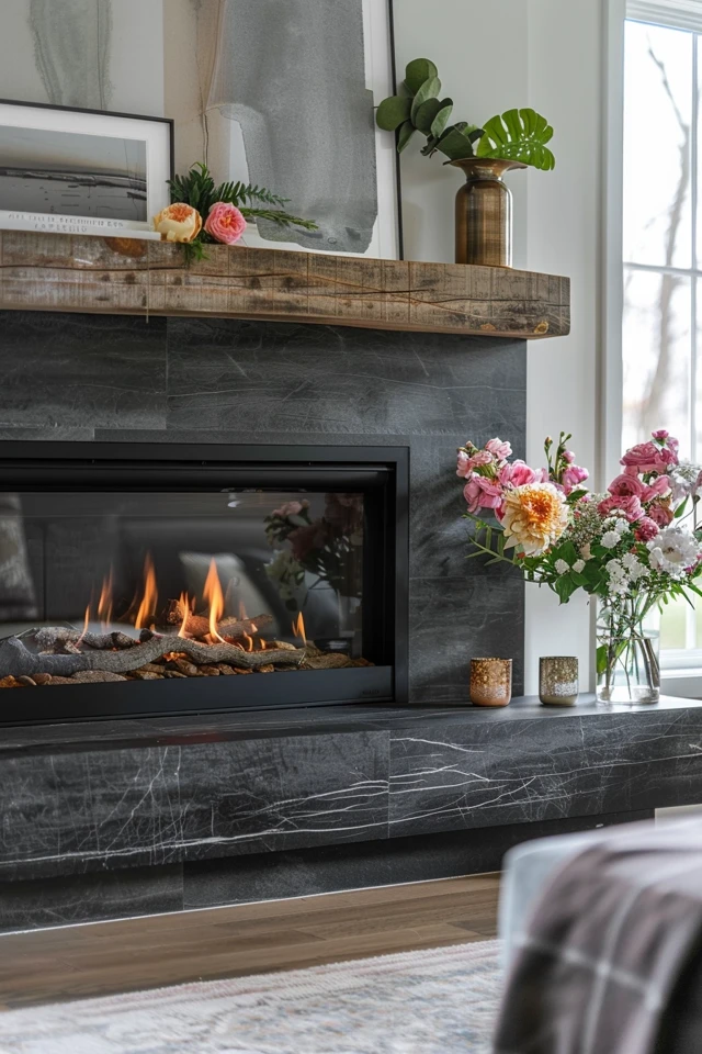 Warm Up Your Space: Electric Fireplace Mantel Ideas