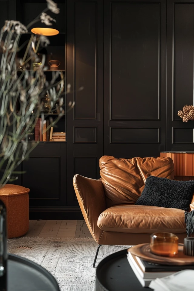 How To Paint A Wall Black: Bold Interiors
