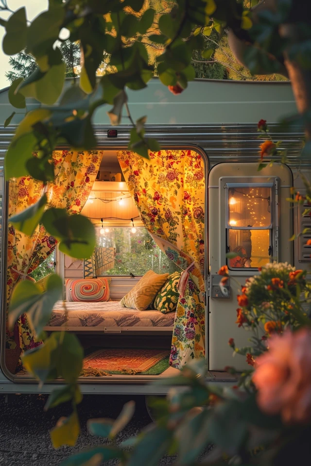 DIY Curtain Ideas for Campers
