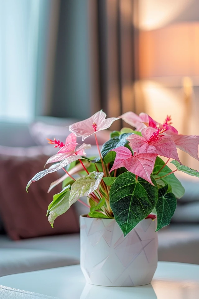 Light, Temperature, and Humidity Preferences for Pink Syngonium