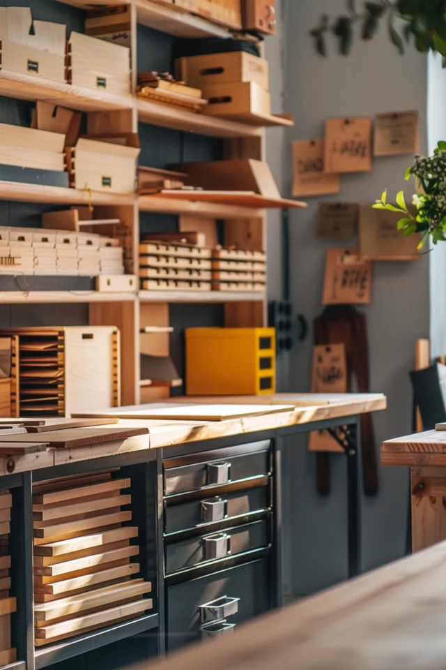 Organize Your Workshop: Sandpaper Storage Ideas