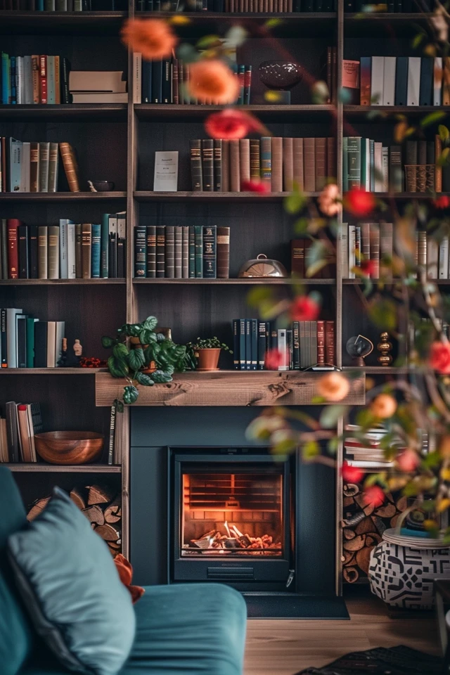 Transform Your Living Space with Fireplace Bookshelf Ideas.