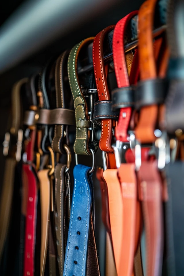 How To Creatively Hang Belts For Easy Access
