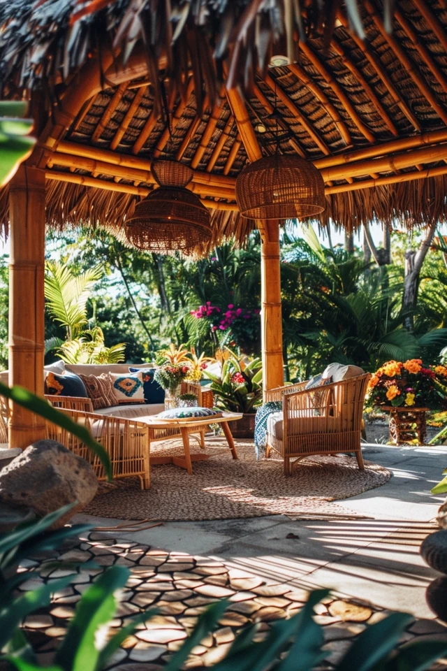 Tropical Backyard Palapa Ideas for Your Oasis